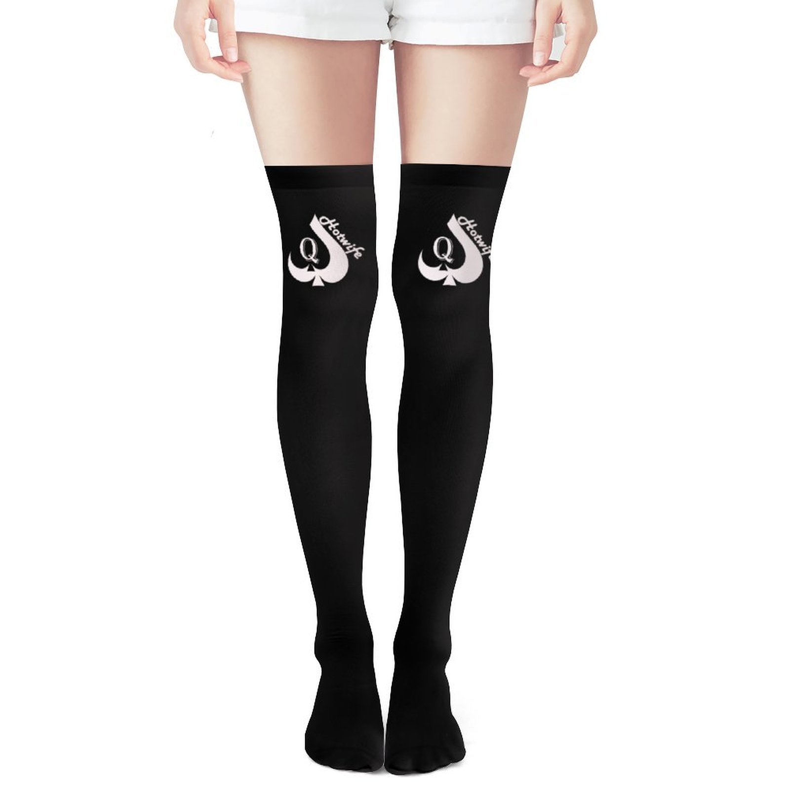 Knee High Sock Women - Medias de tubo alto estilo femenino,