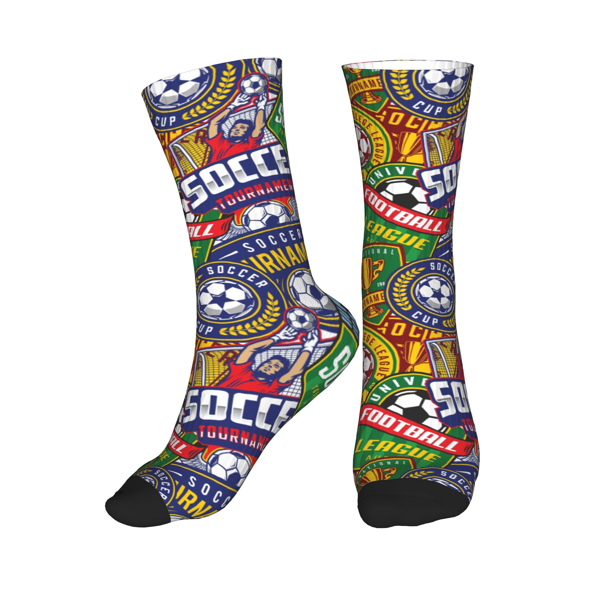 Dress Sock Men - Calcetines deportivos con estampado sin costuras