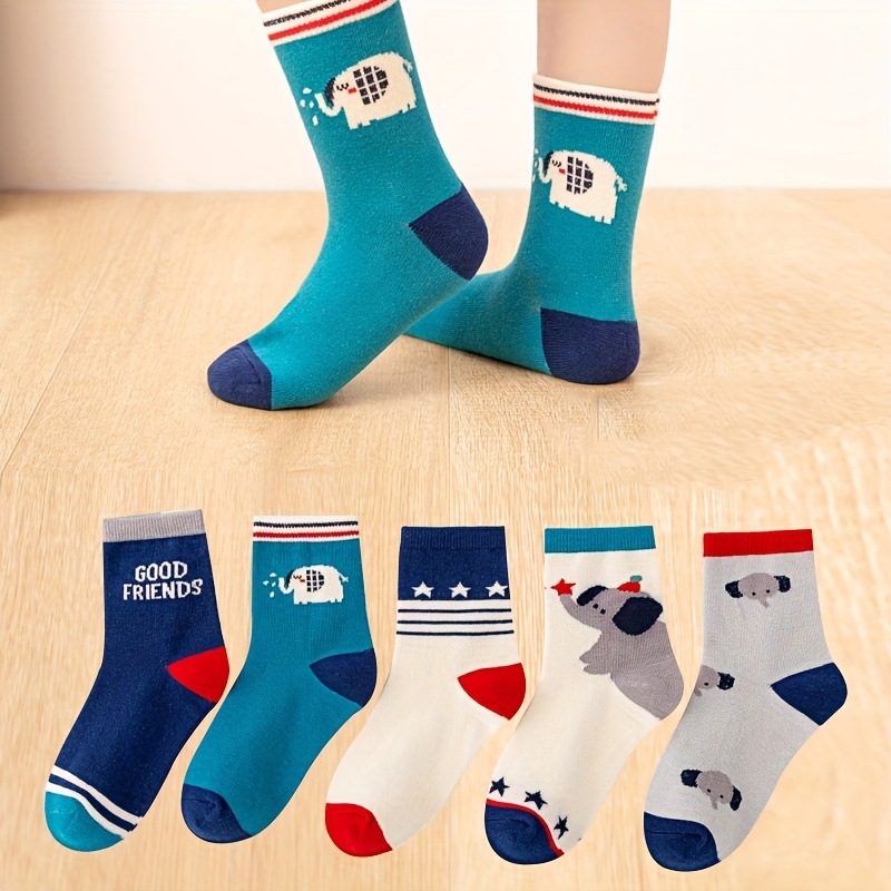 Paquete de 5 calcetines para n - Cotton Crew Sock Pack reseña y precio