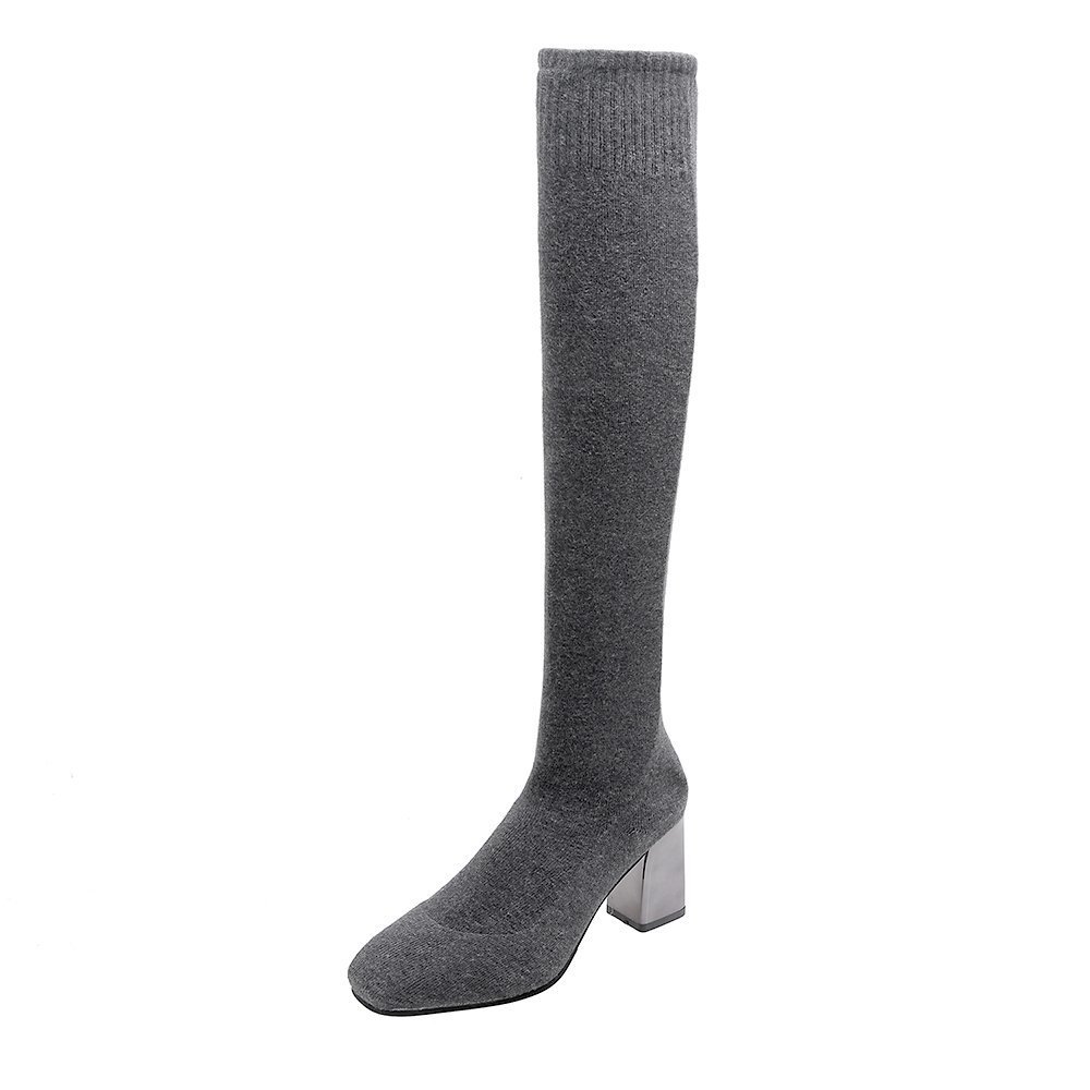 Botas de calcetín para mujer 2 - Knee High Sock Women reseña y precio
