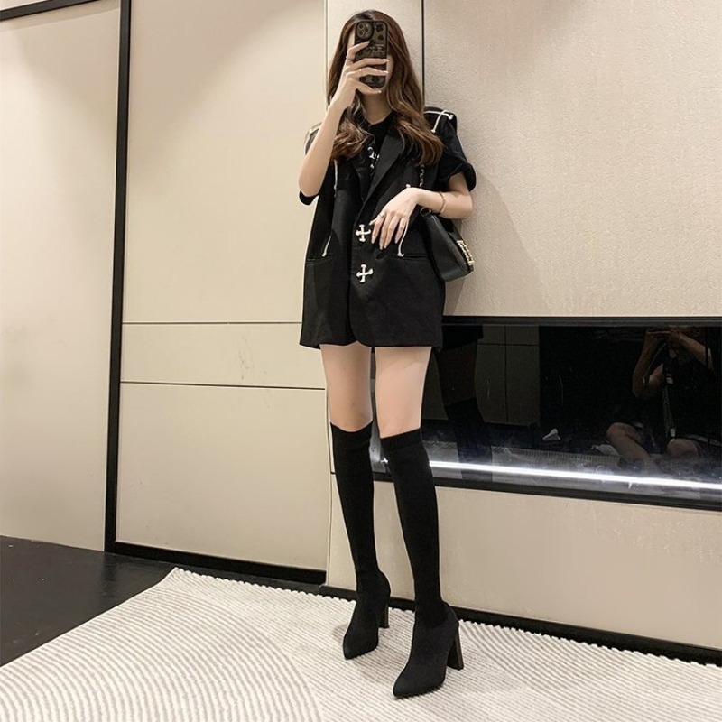Botas de mujer por encima de l - Knee High Sock Women reseña y precio