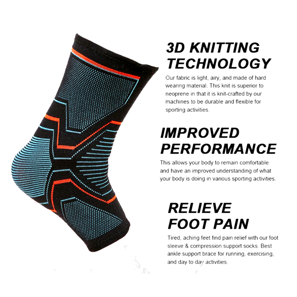 Tobillera con manga de compres - Ankle Brace Sock reseña y precio