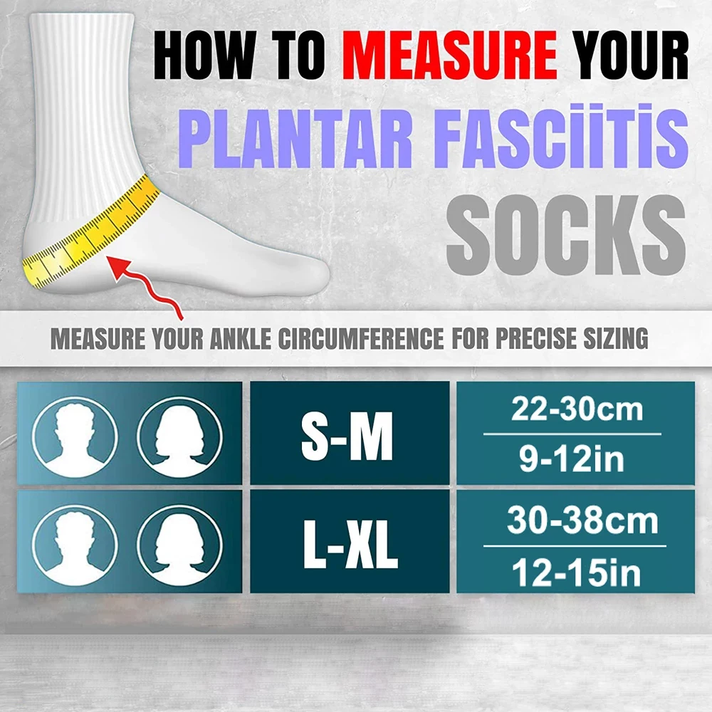 1 Par de Calcetines de Compres - Ankle Brace Sock reseña y precio